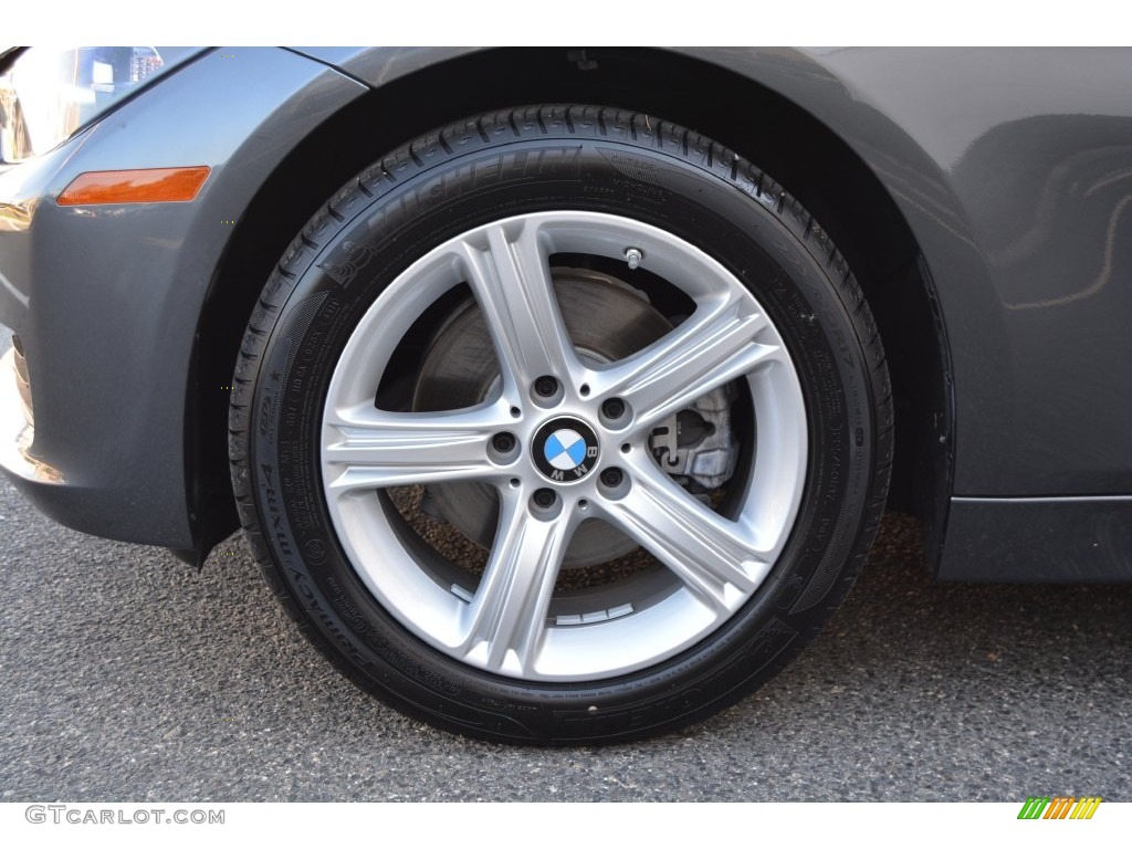 2015 3 Series 328i xDrive Sedan - Mineral Grey Metallic / Black photo #33