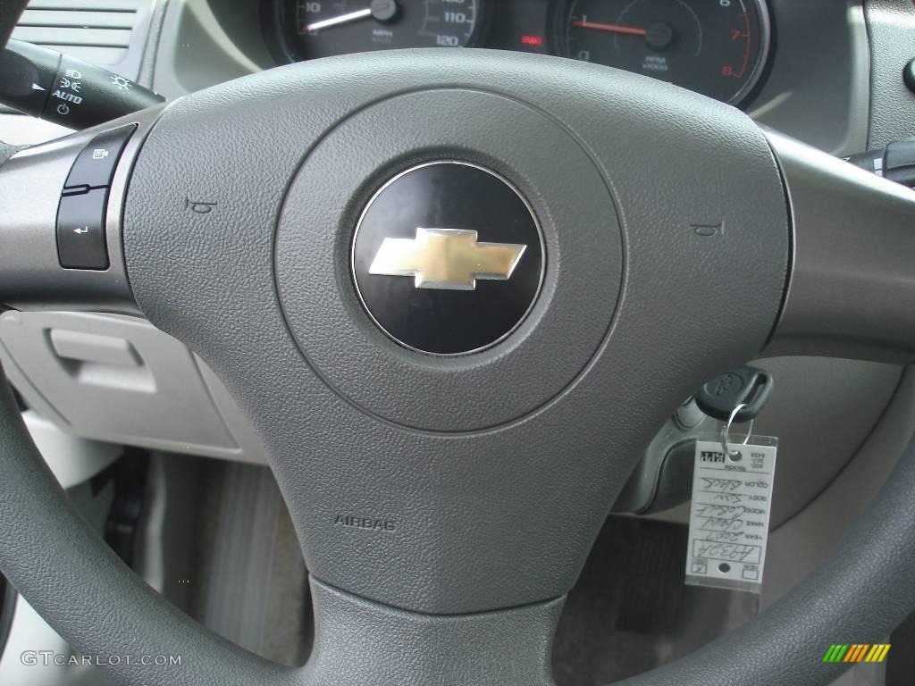 2007 Cobalt LS Sedan - Black / Gray photo #24