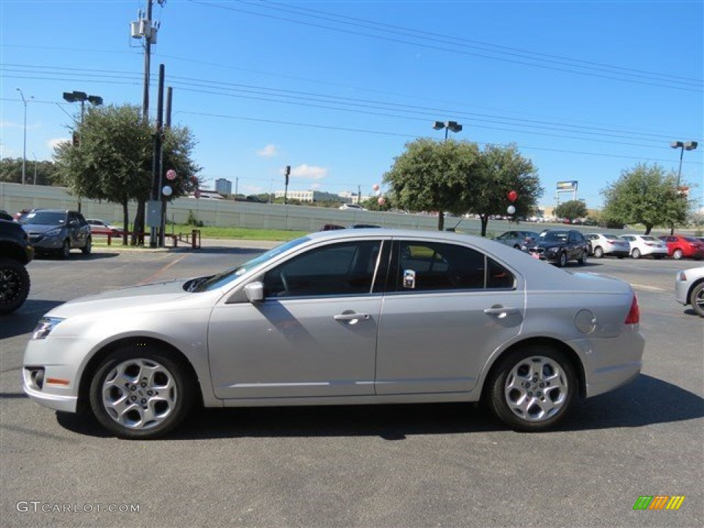 2010 Fusion SE - Brilliant Silver Metallic / Charcoal Black photo #5