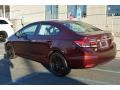 Crimson Pearl - Civic LX Sedan Photo No. 4