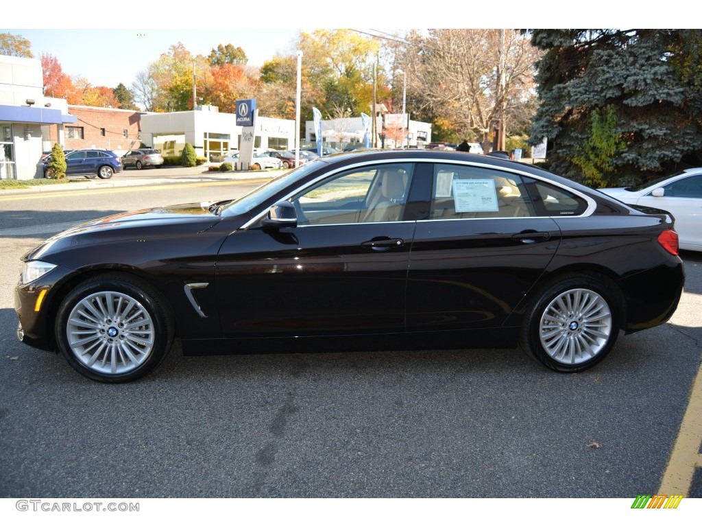 2015 4 Series 428i xDrive Gran Coupe - Sparkling Brown Metallic / Venetian Beige photo #5