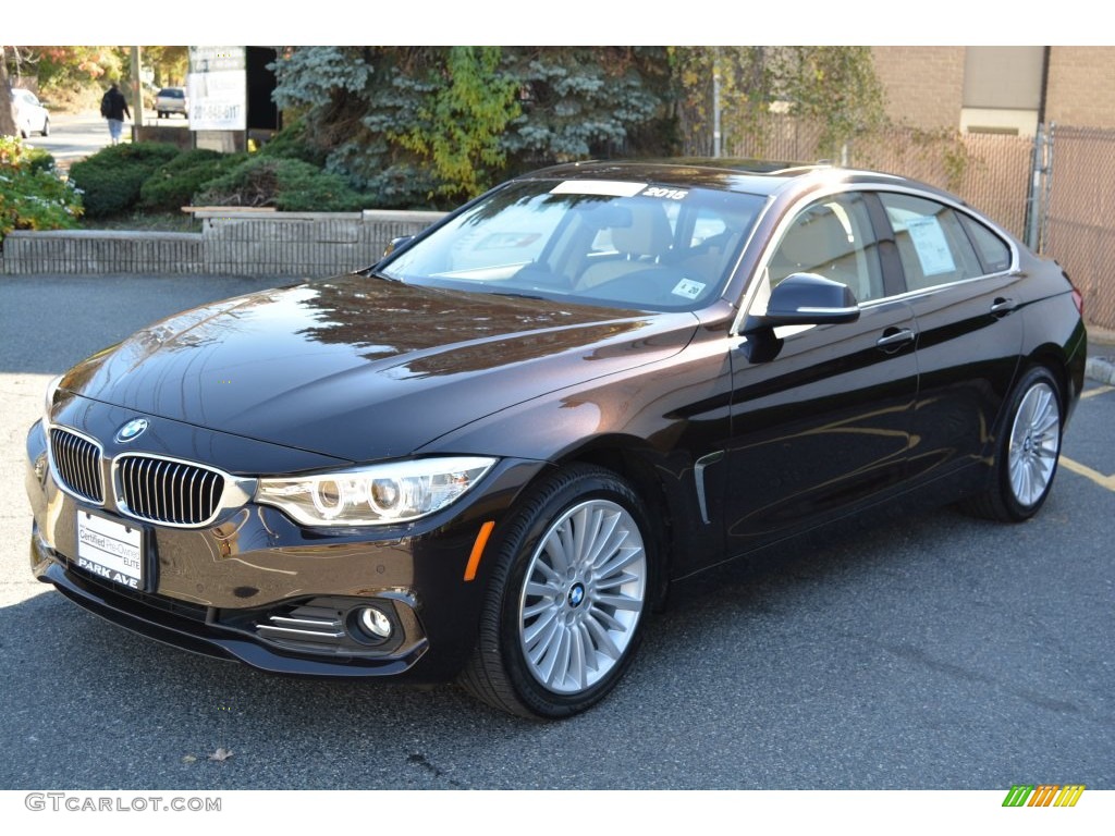 2015 4 Series 428i xDrive Gran Coupe - Sparkling Brown Metallic / Venetian Beige photo #6