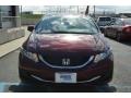 2013 Crimson Red Pearl Honda Civic LX Sedan  photo #5