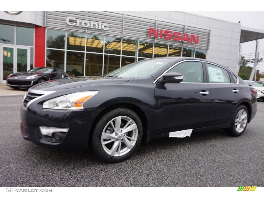 2015 Altima 2.5 SV - Storm Blue / Beige photo #1