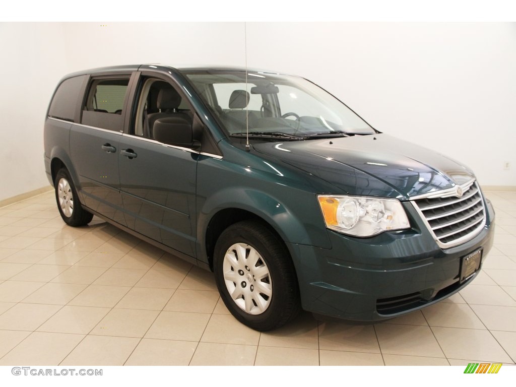 2009 Town & Country LX - Melbourne Green Pearl / Medium Slate Gray/Light Shale photo #1