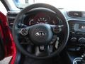 2016 Kia Soul Black Interior Steering Wheel Photo