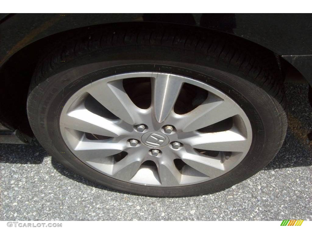2006 Accord EX-L V6 Sedan - Nighthawk Black Pearl / Black photo #12