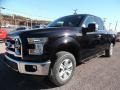 2016 Shadow Black Ford F150 XLT SuperCab 4x4  photo #7