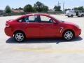 2008 Vermillion Red Ford Focus SES Sedan  photo #2