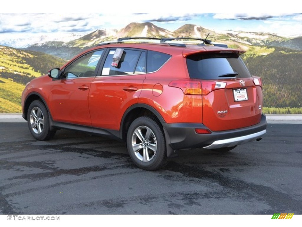 Hot Lava 2015 Toyota RAV4 XLE Exterior Photo #108449239