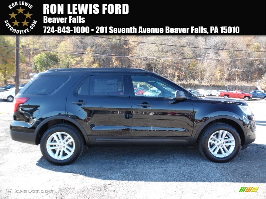 Shadow Black Ford Explorer