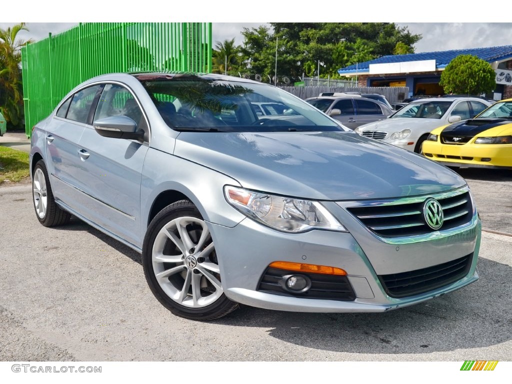 Eismeer Blue Metallic 2009 Volkswagen CC Luxury Exterior Photo #108450082