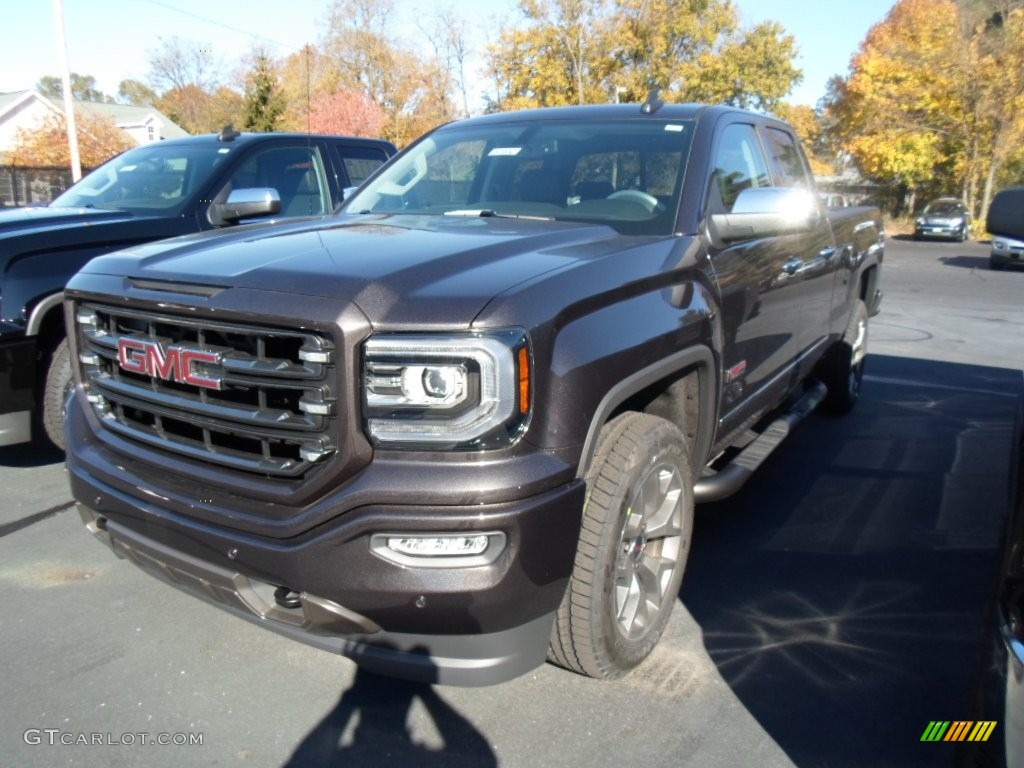 2016 Sierra 1500 SLT Crew Cab 4WD - Iridium Metallic / Jet Black photo #1