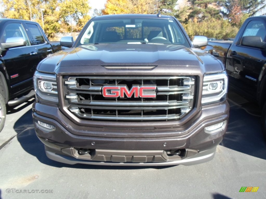 Iridium Metallic 2016 GMC Sierra 1500 SLT Crew Cab 4WD Exterior Photo #108451114