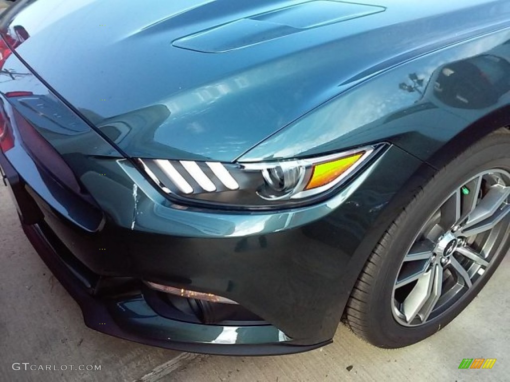 2016 Mustang GT Coupe - Guard Metallic / Ebony photo #6