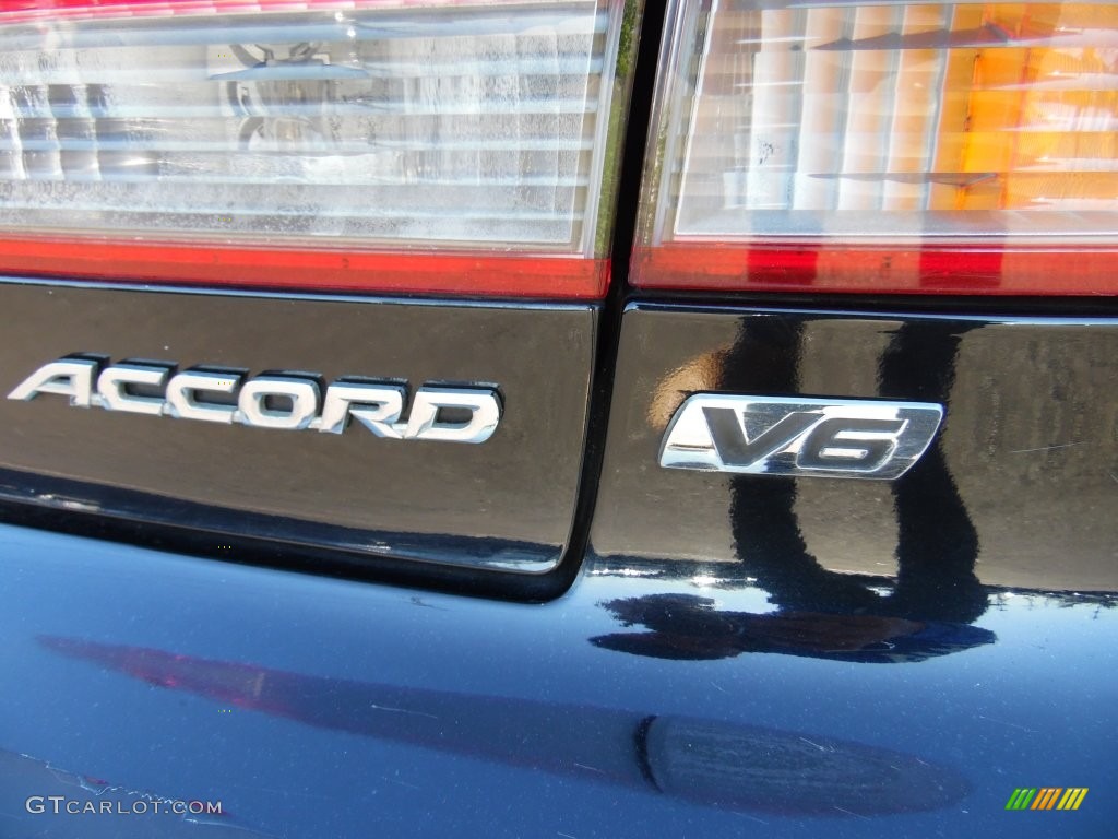 2001 Accord EX V6 Sedan - Nighthawk Black Pearl / Quartz Gray photo #8