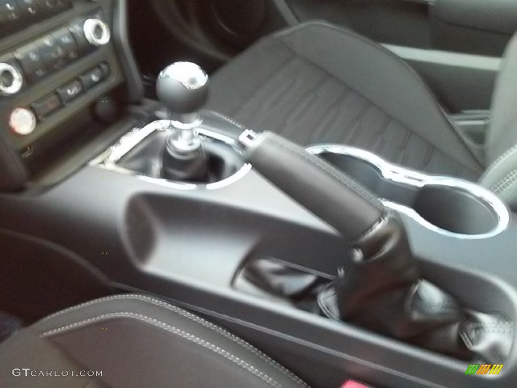 2016 Mustang GT Coupe - Guard Metallic / Ebony photo #27