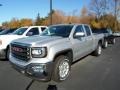 2016 Quicksilver Metallic GMC Sierra 1500 SLE Double Cab 4WD  photo #1