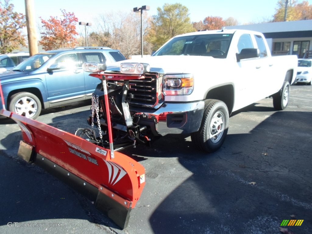 2015 Sierra 2500HD Double Cab 4x4 - Summit White / Jet Black/Dark Ash photo #1