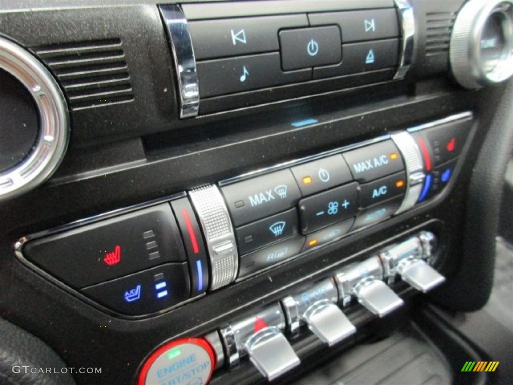 2016 Ford Mustang EcoBoost Premium Coupe Controls Photo #108454657