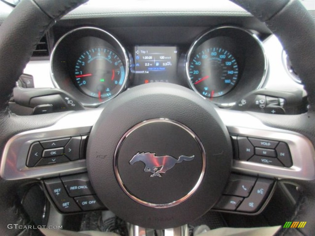 2016 Mustang EcoBoost Premium Coupe - Shadow Black / Ebony photo #20