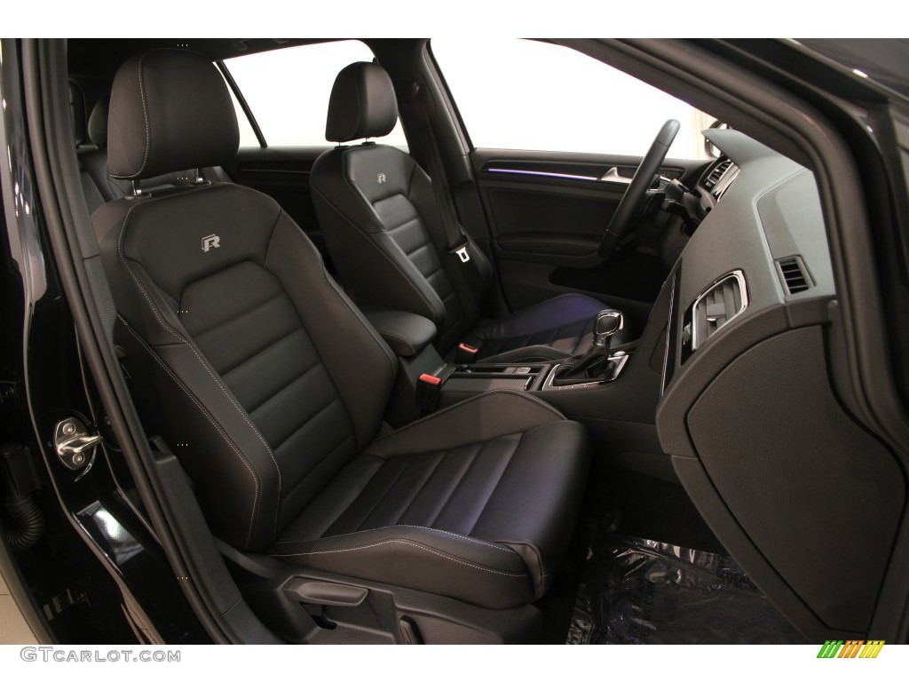 Black Interior 2015 Volkswagen Golf R 4Motion w/DCC. Nav. Photo #108455027
