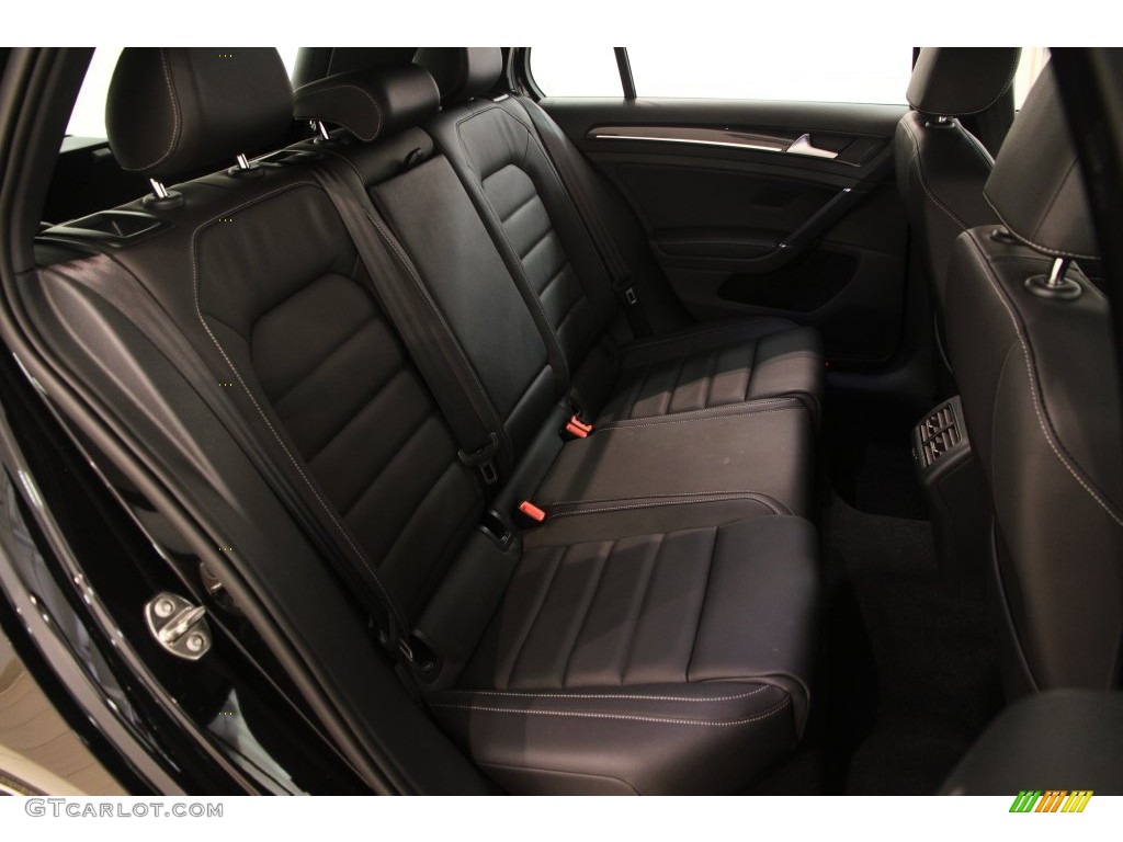 Black Interior 2015 Volkswagen Golf R 4Motion w/DCC. Nav. Photo #108455050