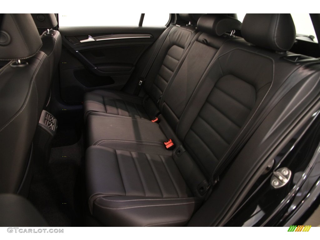 Black Interior 2015 Volkswagen Golf R 4Motion w/DCC. Nav. Photo #108455071