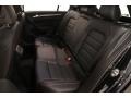 2015 Volkswagen Golf R Black Interior Rear Seat Photo