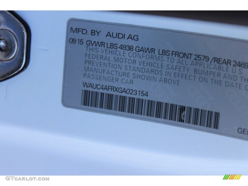 2016 S5 Premium Plus quattro Coupe - Glacier White Metallic / Black photo #38