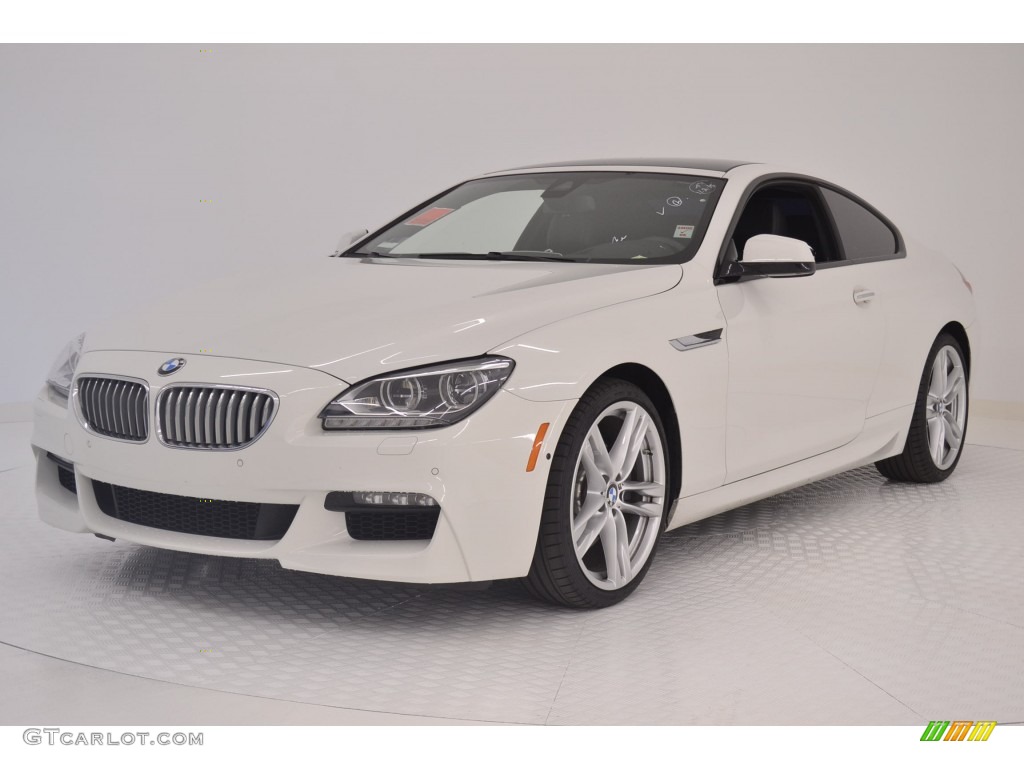 Alpine White 2014 BMW 6 Series 650i Coupe Exterior Photo #108457561