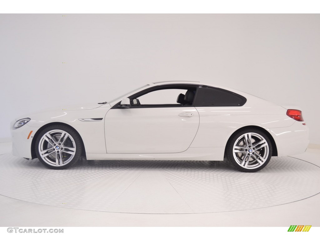 Alpine White 2014 BMW 6 Series 650i Coupe Exterior Photo #108457606
