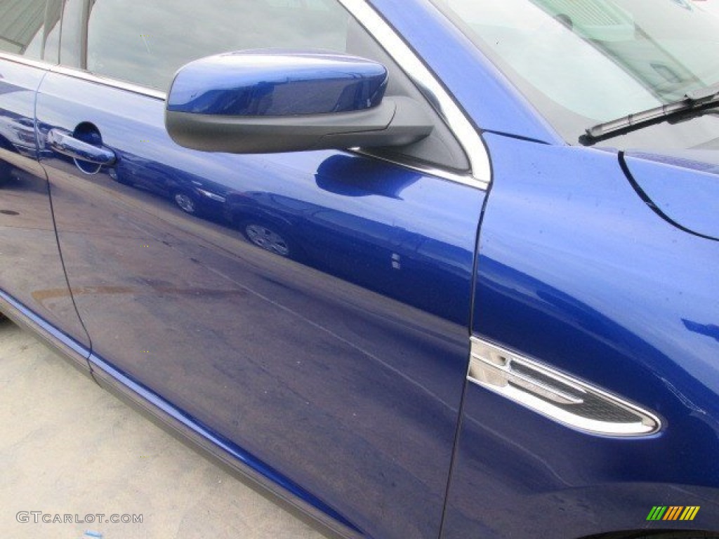 2015 Taurus SEL - Deep Impact Blue Metallic / Charcoal Black photo #4