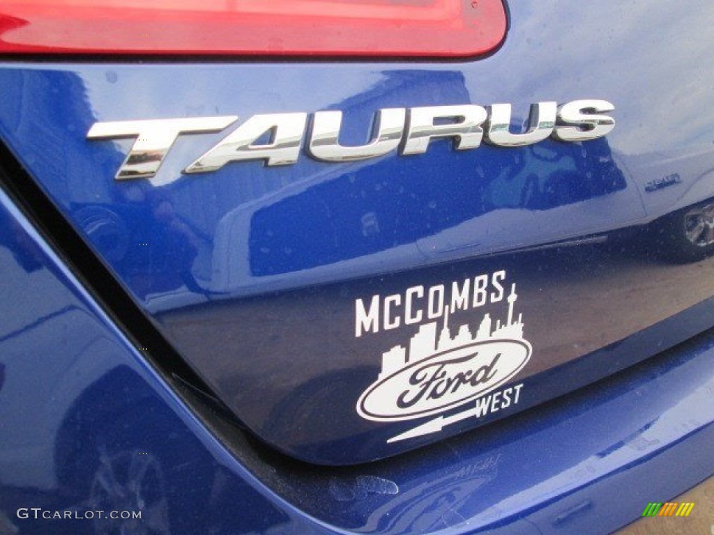 2015 Taurus SEL - Deep Impact Blue Metallic / Charcoal Black photo #10