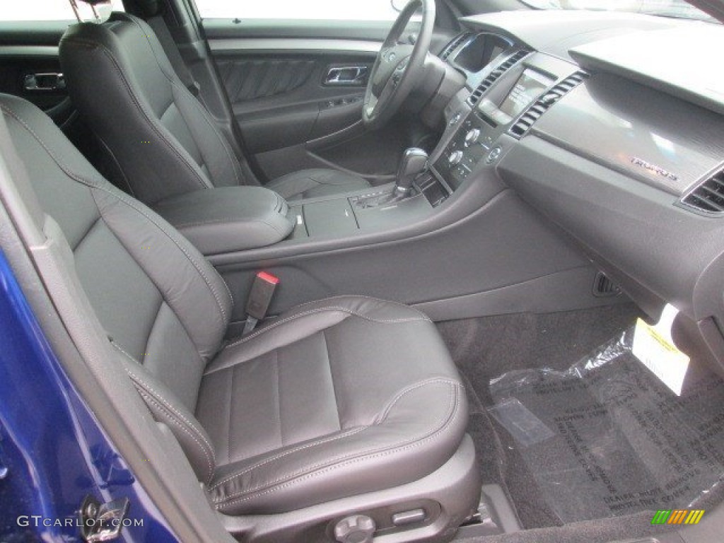 2015 Taurus SEL - Deep Impact Blue Metallic / Charcoal Black photo #18