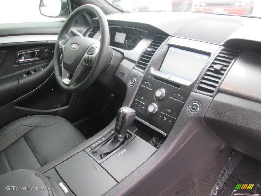 2015 Taurus SEL - Deep Impact Blue Metallic / Charcoal Black photo #19
