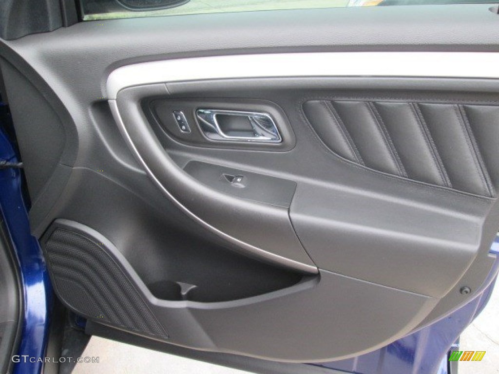 2015 Taurus SEL - Deep Impact Blue Metallic / Charcoal Black photo #21