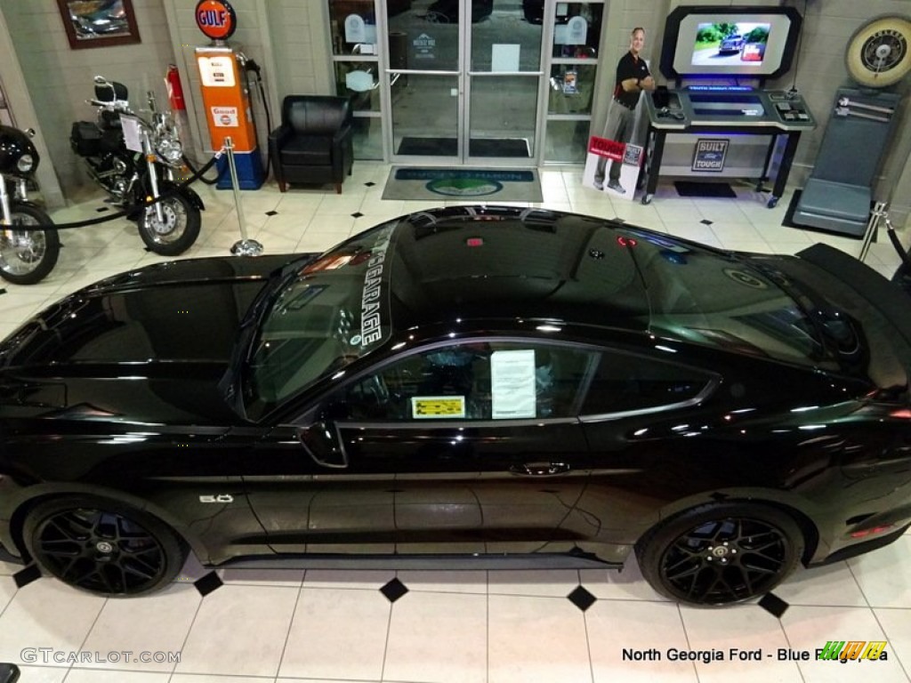 2015 Mustang Roush Stage 1 Pettys Garage Coupe - Black / Ebony photo #3