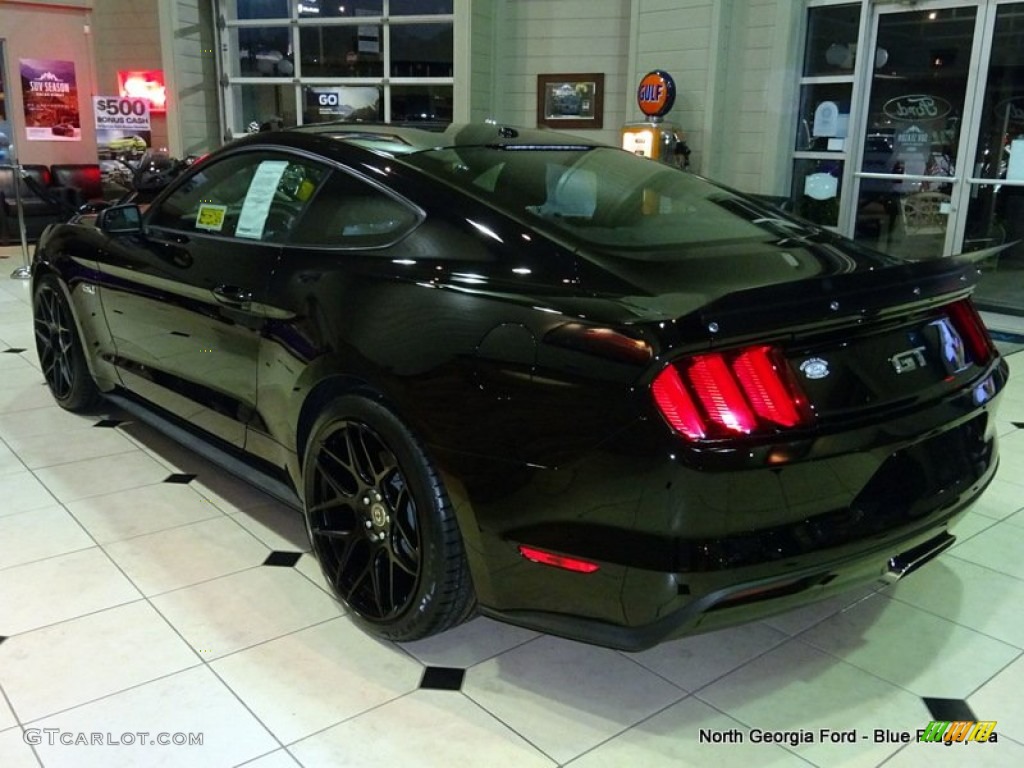2015 Mustang Roush Stage 1 Pettys Garage Coupe - Black / Ebony photo #4