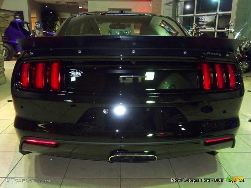 2015 Mustang Roush Stage 1 Pettys Garage Coupe - Black / Ebony photo #5