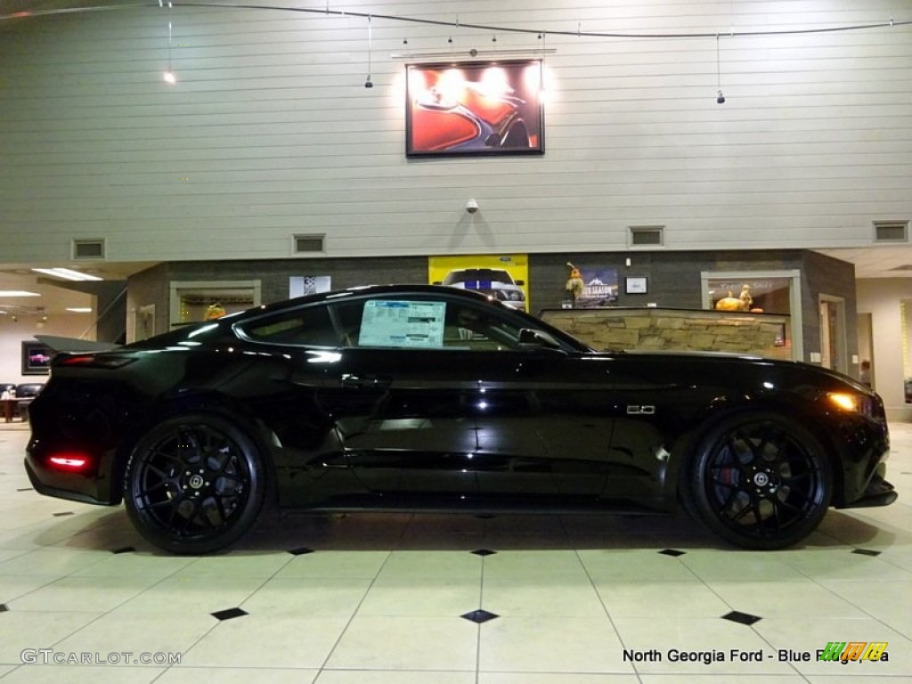 2015 Mustang Roush Stage 1 Pettys Garage Coupe - Black / Ebony photo #7