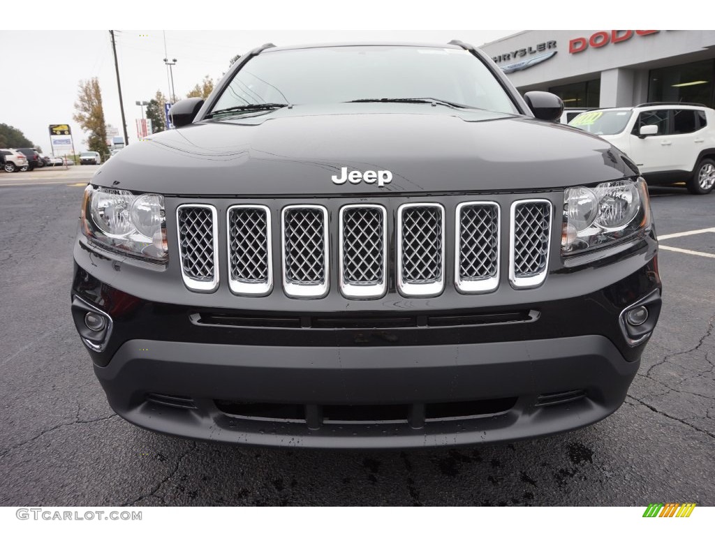 2016 Compass High Altitude - Black / Dark Slate Gray photo #2