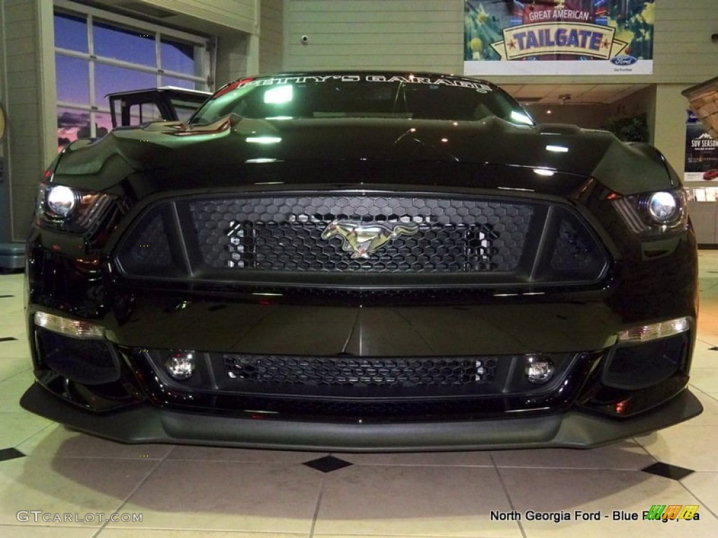 2015 Mustang Roush Stage 1 Pettys Garage Coupe - Black / Ebony photo #9
