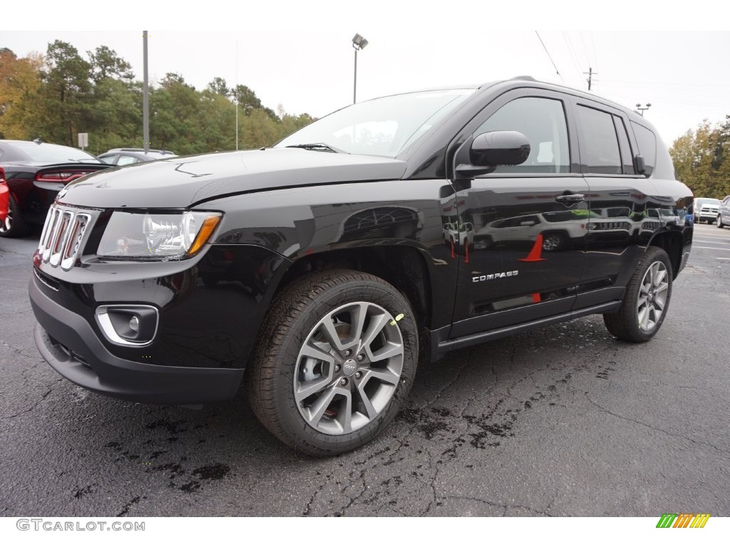 Black 2016 Jeep Compass High Altitude Exterior Photo #108459202