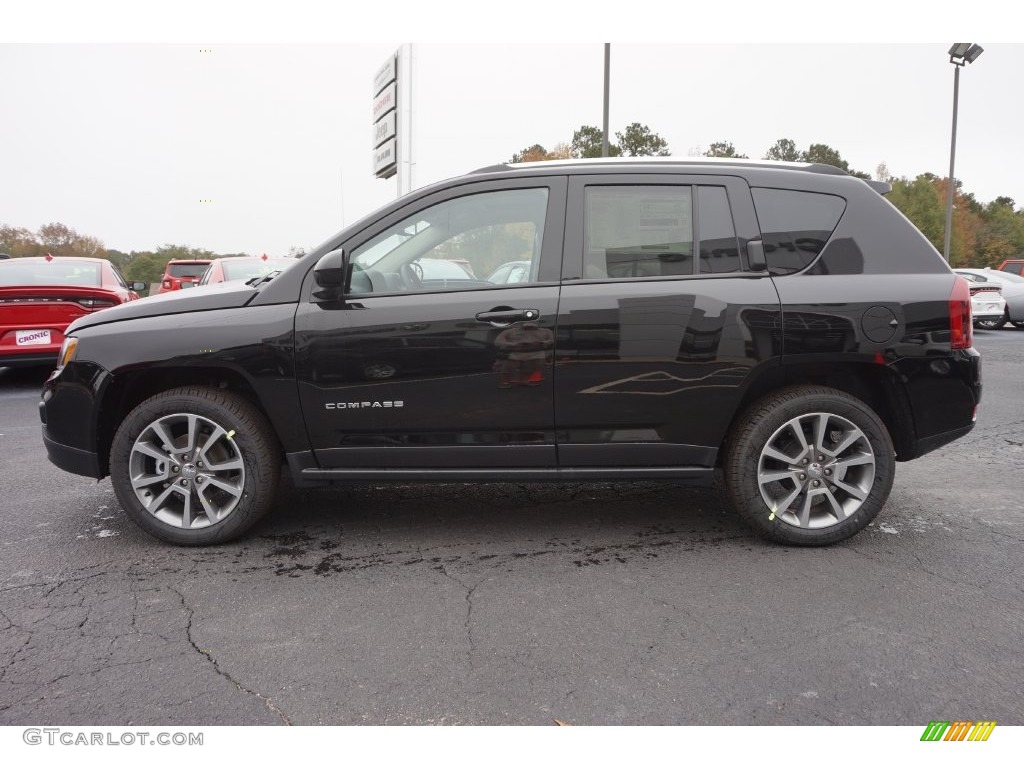 2016 Compass High Altitude - Black / Dark Slate Gray photo #4