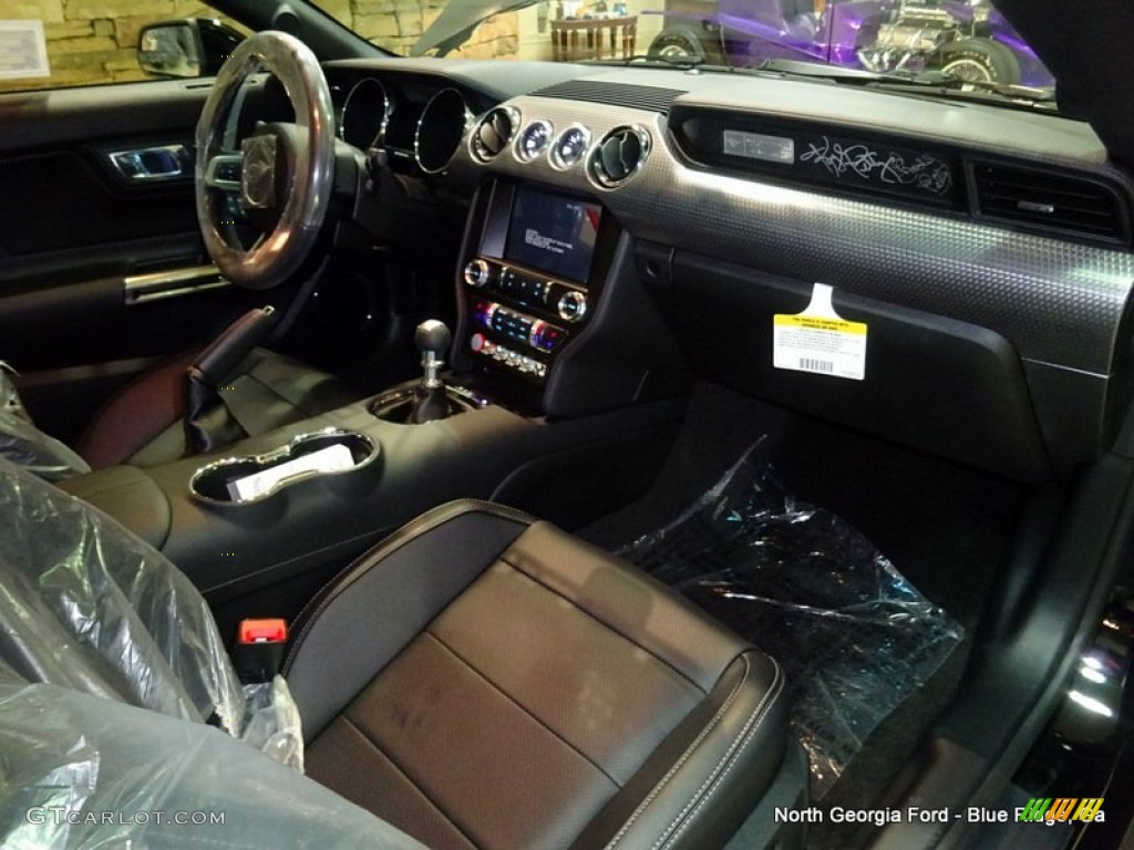2015 Mustang Roush Stage 1 Pettys Garage Coupe - Black / Ebony photo #18