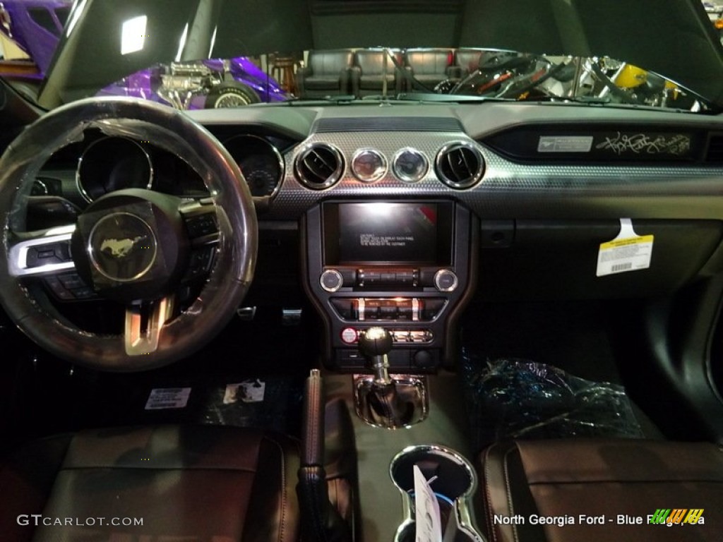 2015 Mustang Roush Stage 1 Pettys Garage Coupe - Black / Ebony photo #22
