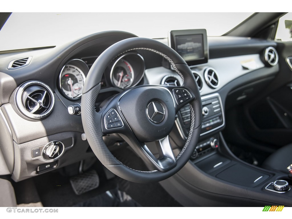 2016 Mercedes-Benz CLA 250 Black Dashboard Photo #108459487