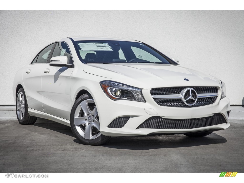 Cirrus White 2016 Mercedes-Benz CLA 250 Exterior Photo #108459688