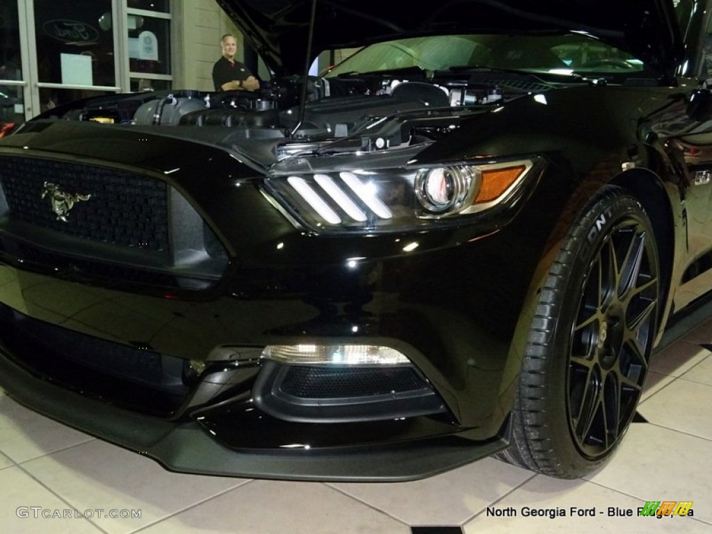 2015 Mustang Roush Stage 1 Pettys Garage Coupe - Black / Ebony photo #32